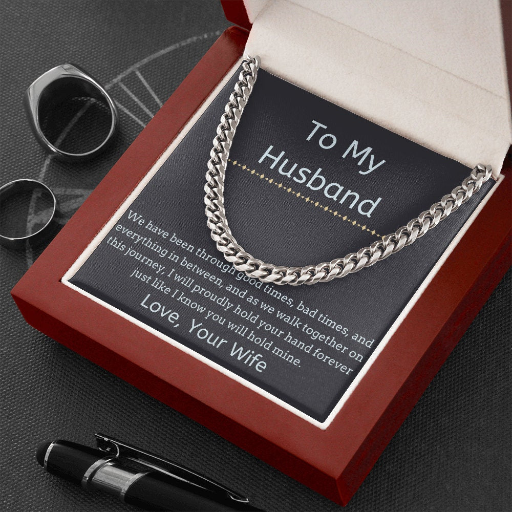 Hold your Hand - Cuban link Chain