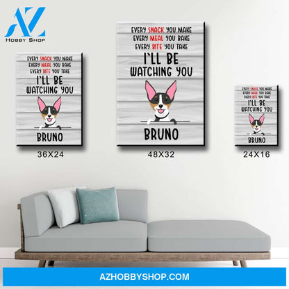 I'll Be Watching You Premium Canvas