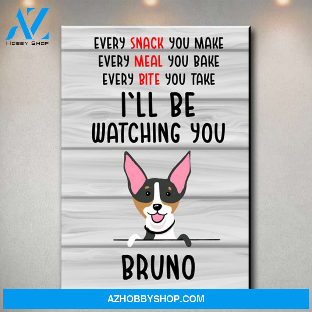 I'll Be Watching You Premium Canvas
