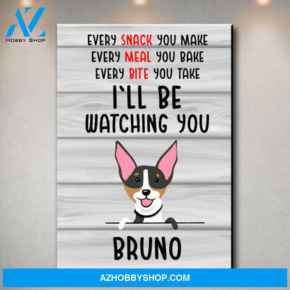 I'll Be Watching You Premium Canvas