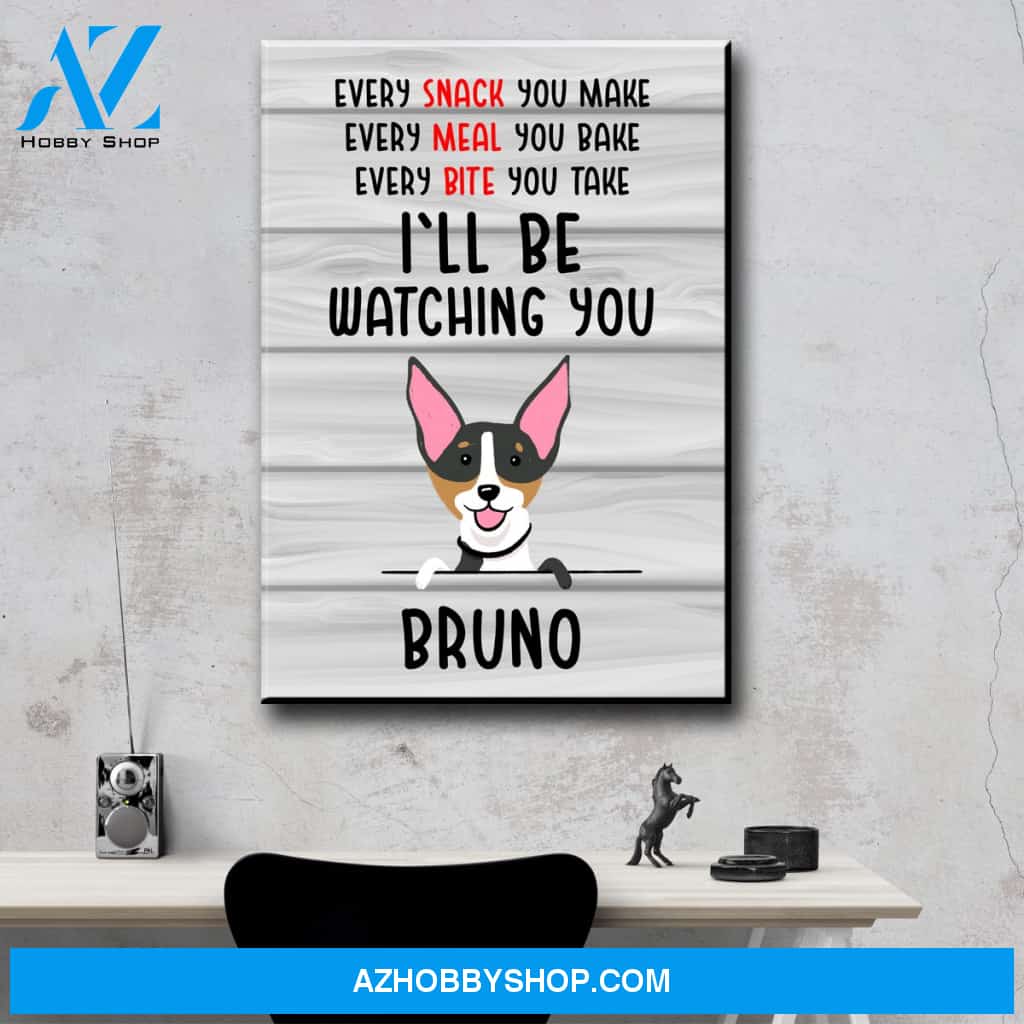 I'll Be Watching You Premium Canvas