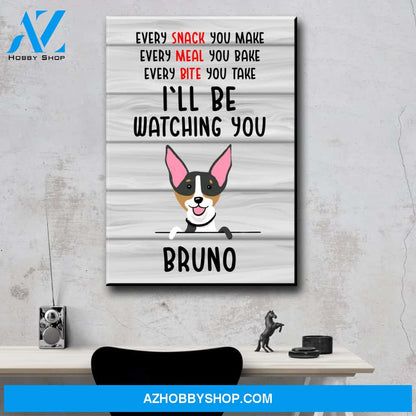 I'll Be Watching You Premium Canvas