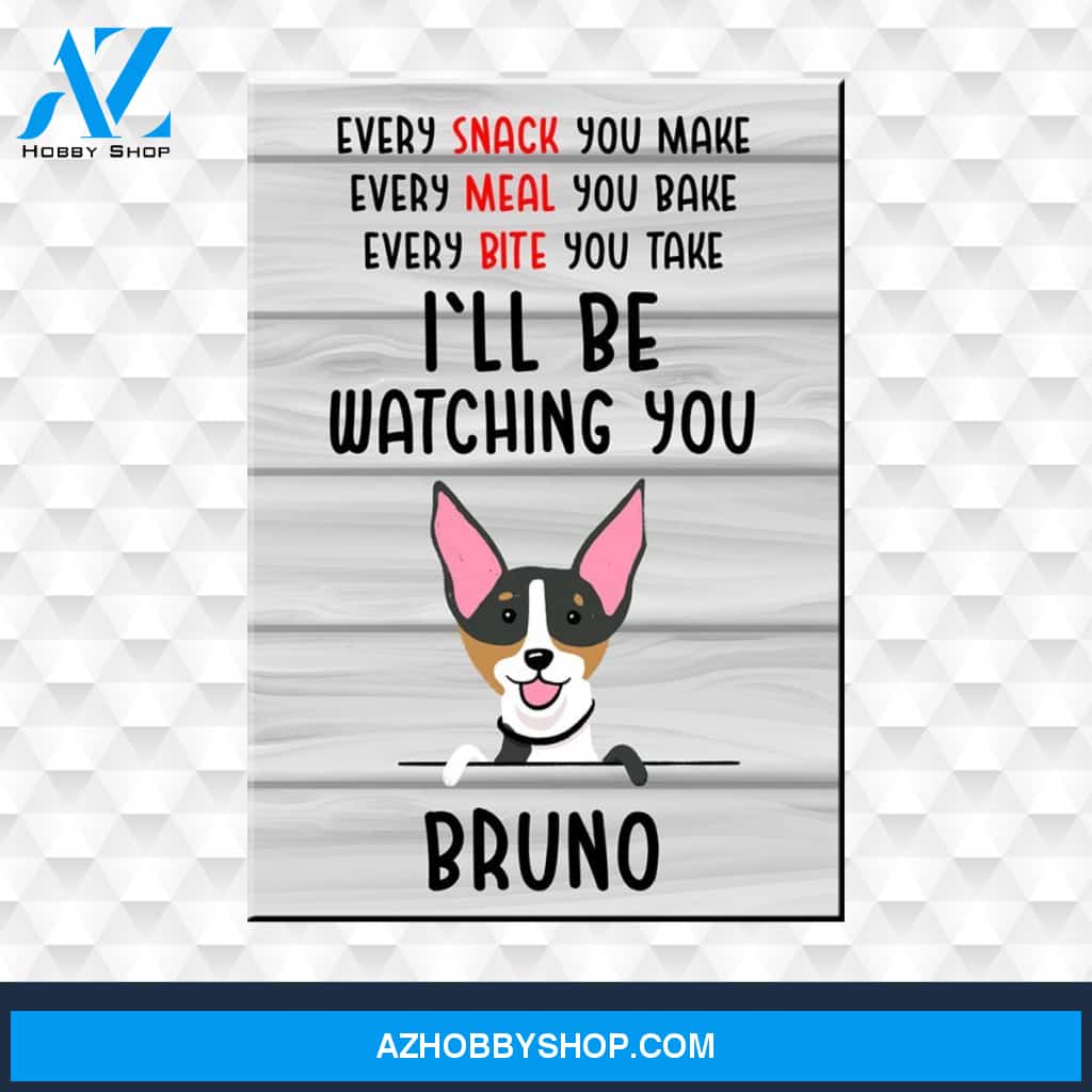 I'll Be Watching You Premium Canvas