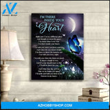 Zalooo I'M There Butterfly Cardinal Wall Art Canvas