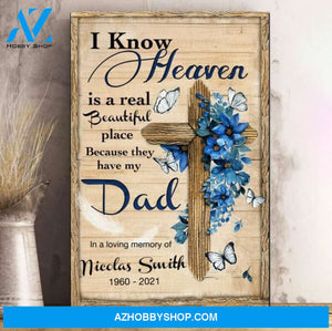 In A Loving Memory...Canvas - Personalized Canvas - CC1221QA