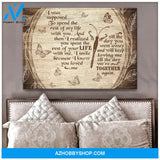In Loving Memory Butterfly Canvas Wall Art Decor