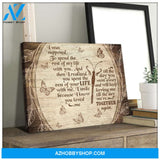Eviral Store In Loving Memory Butterfly Canvas Wall Art Decor – Butterfly Canvas Print Wall Art
