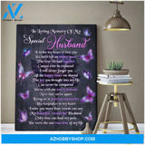 Zalooo In Loving Memory Butterfly Wall Art Canvas
