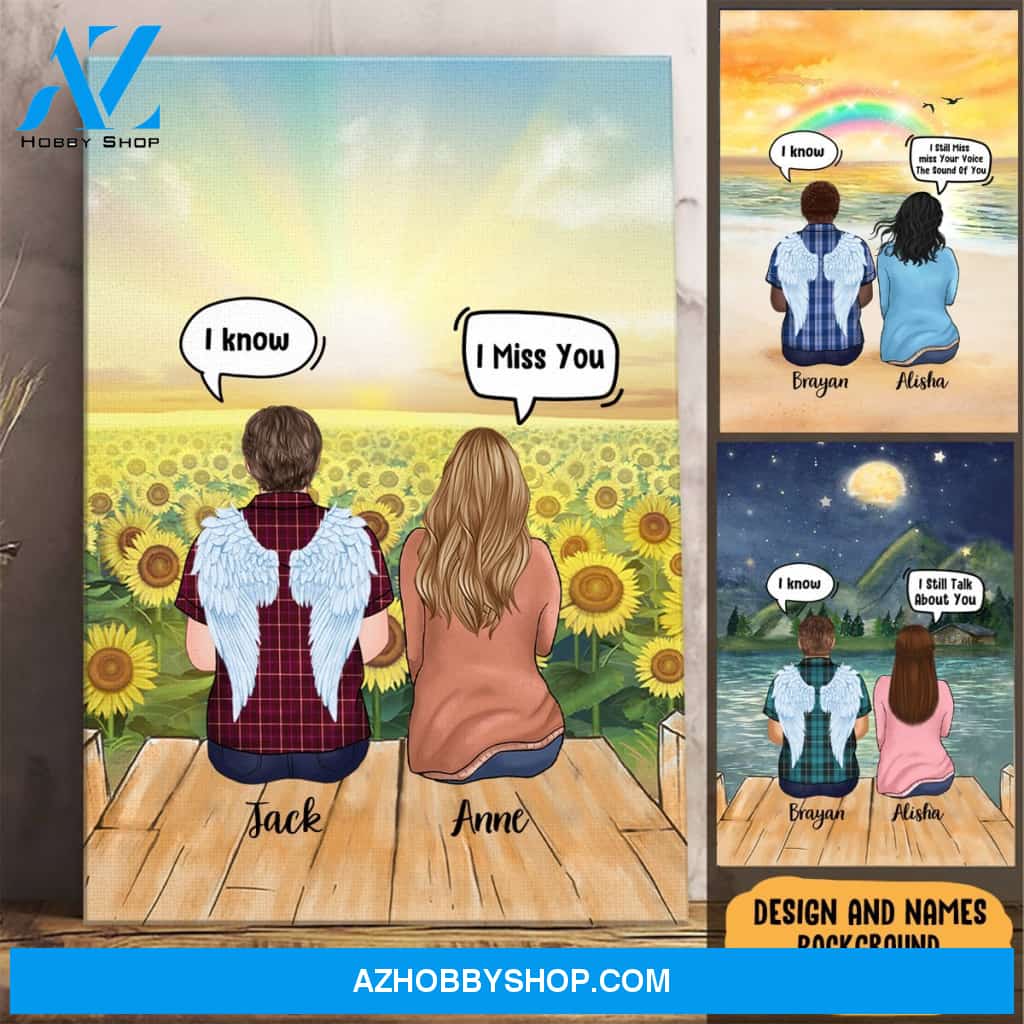 In Loving Memory Personalized Canvas