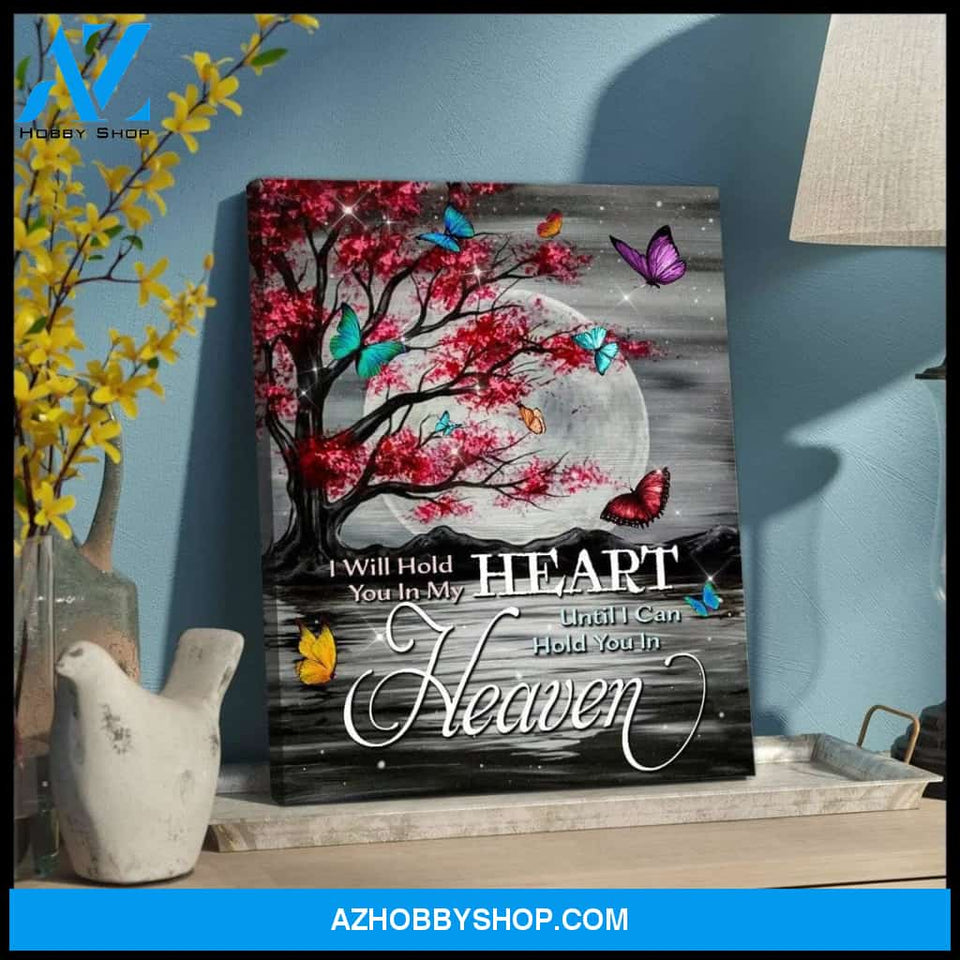 Zalooo In My Heart Butterfly Wall Art Canvas