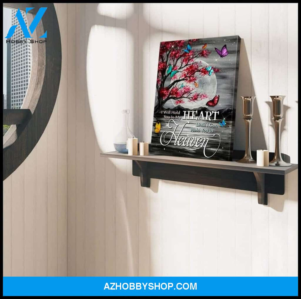 Zalooo In My Heart Butterfly Wall Art Canvas