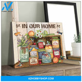 In Our Home Hummingbird Canvas Wall Art Decor