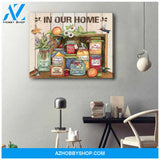 In Our Home Hummingbird Canvas Wall Art Decor