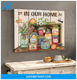 In Our Home Hummingbird Canvas Wall Art Decor