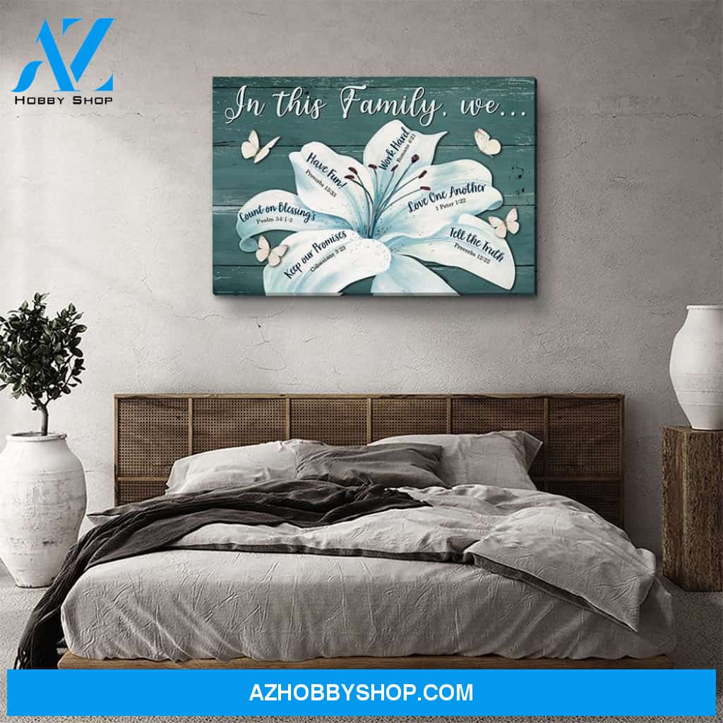 In This Family - Premium Matte Canvas