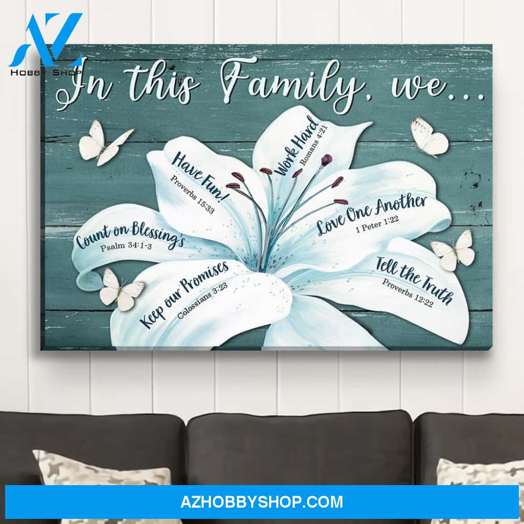In This Family - Premium Matte Canvas