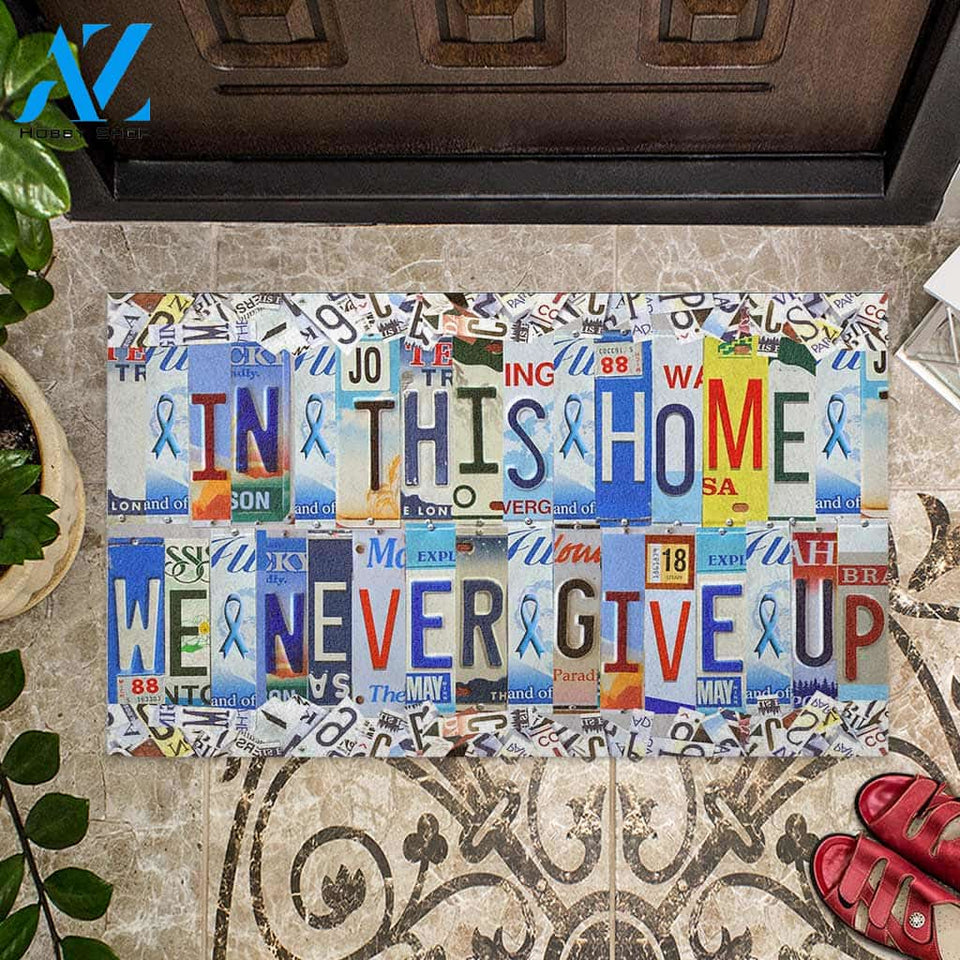 In This Home - Autism Awareness Doormat