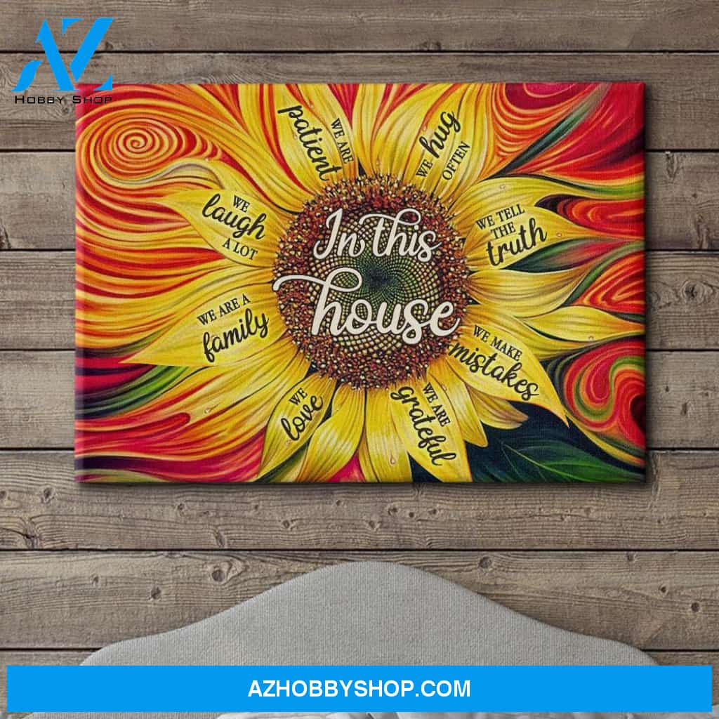 In This House - Premium Matte Canvas