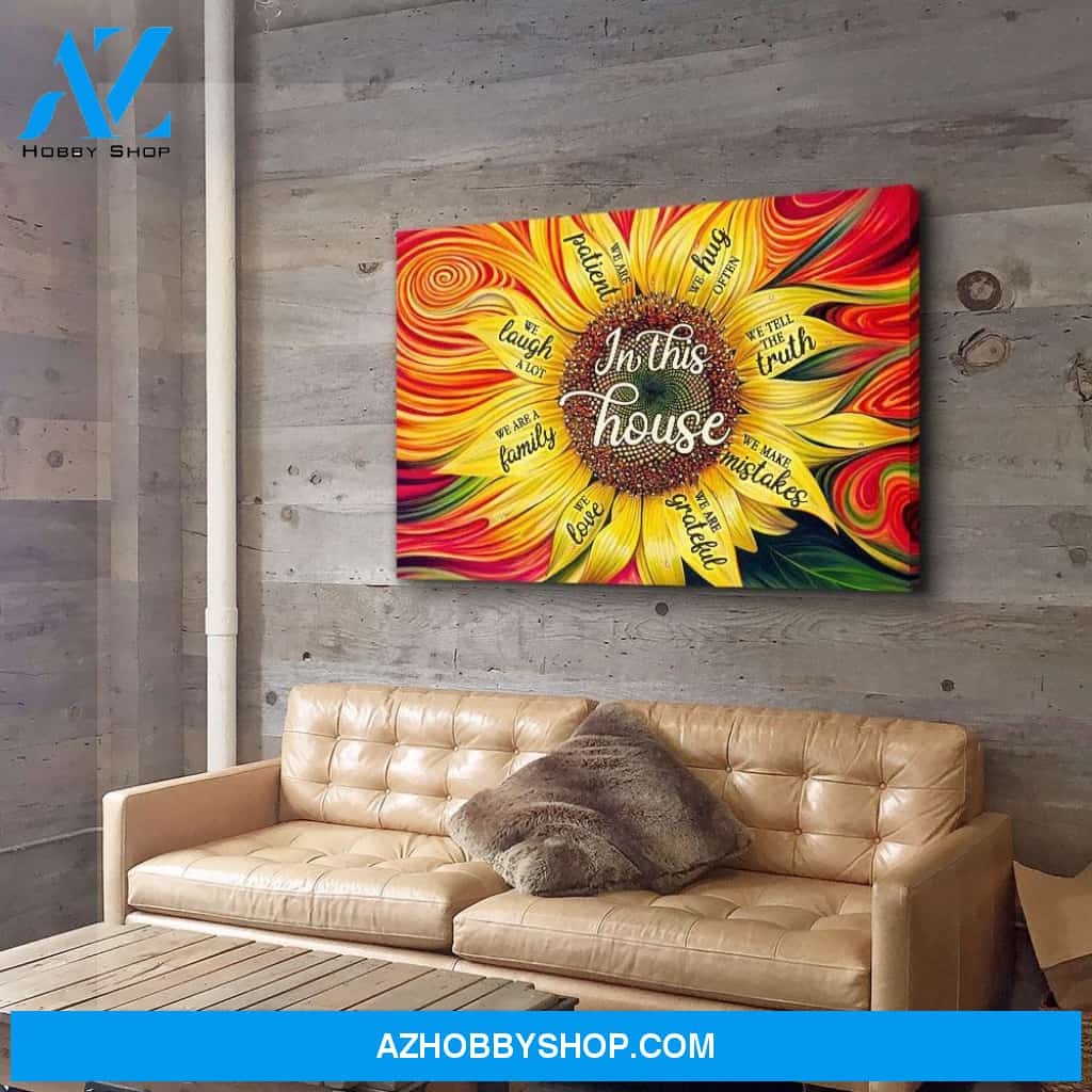 In This House - Premium Matte Canvas