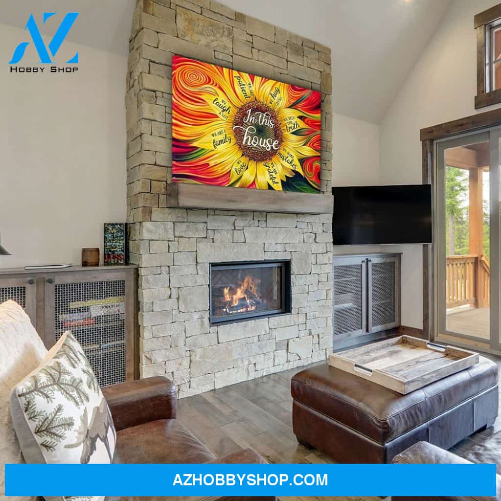 In This House - Premium Matte Canvas