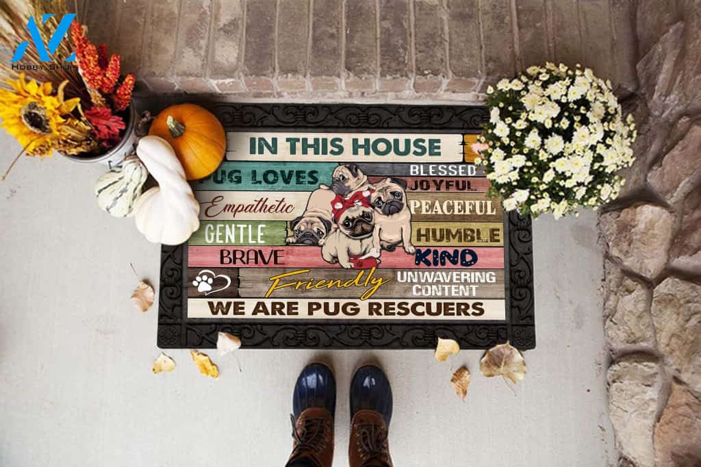 In This House We Are Bug Rescuers Doormat DM7 All Over Printed (6228)