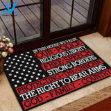 In This House We Value Our Police Doormat