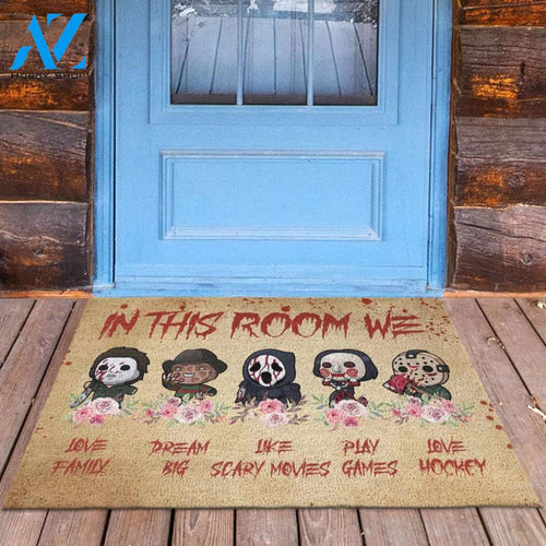 In This Room We Love Doormat SK-DM01-Q131S01