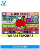 IN THIS SCHOOL WE ARE TEACHER TEACHER CANVAS