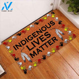 Indigenous Lives Matter Indoor And Outdoor Doormat Gift For Friend Family Decor Warm House Gift Welcome Mat