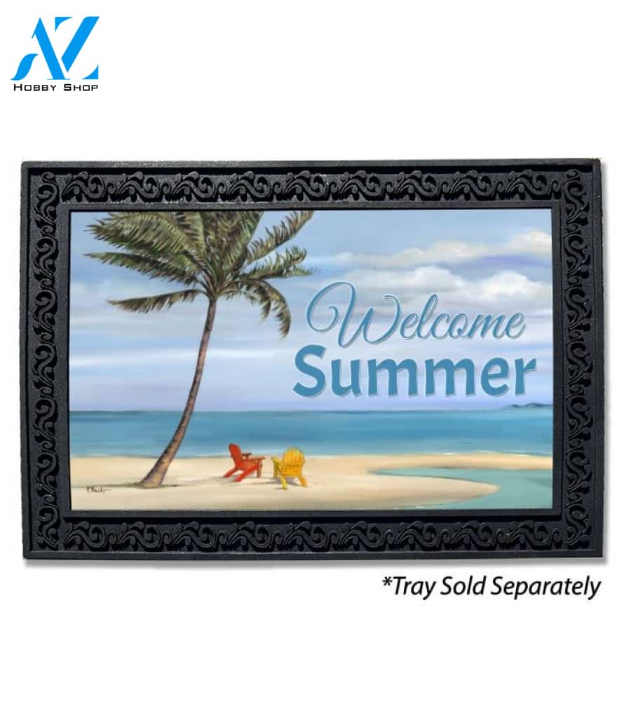 Inlet Palm Doormat - 18" x 30"