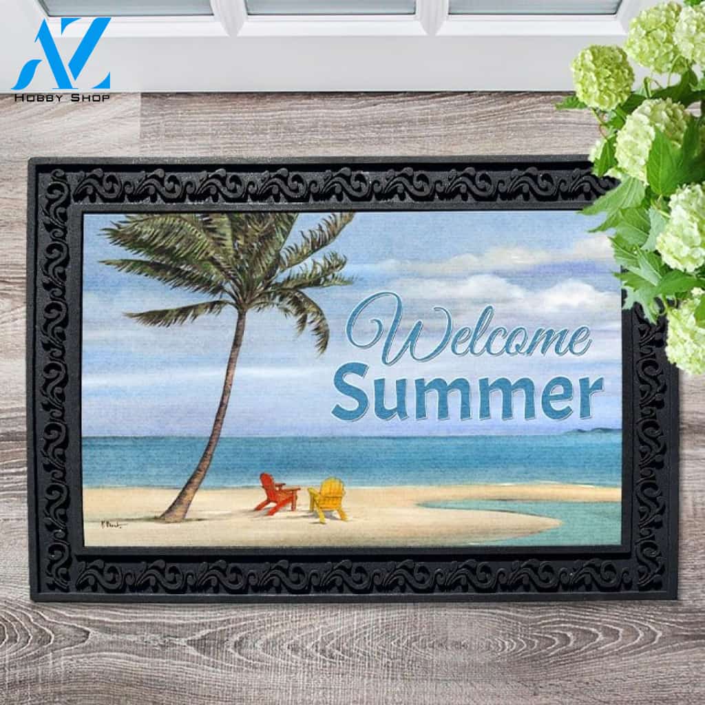 Inlet Palm Doormat - 18" x 30"