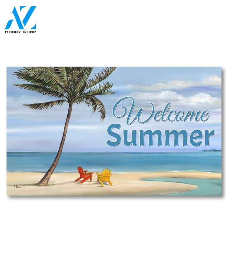 Inlet Palm Doormat - 18" x 30"