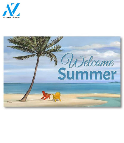 Inlet Palm Doormat - 18" x 30"