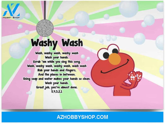 Inspiration Gift Washy Wash Funny Bathroom Decor