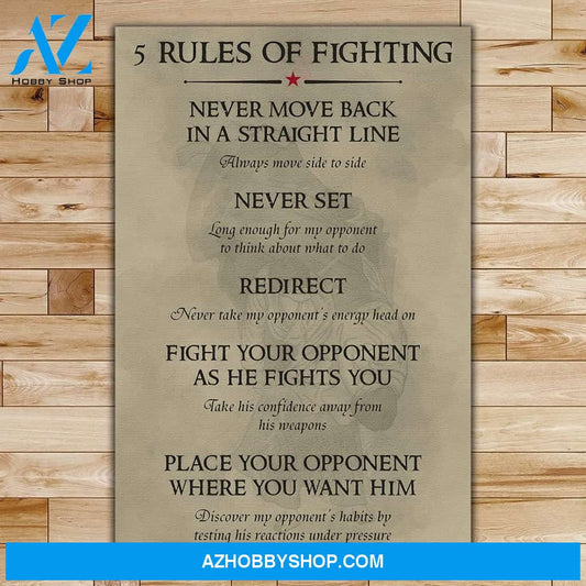 Inspirational 5 Rules Of Fighting - Aikido 