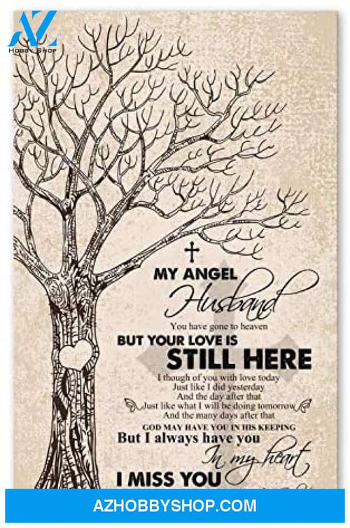 Inspirational My Angel Husband For Husband Posters