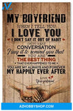 Inspirational My Boyfriend Best Birthday Gifts For Husband Posters