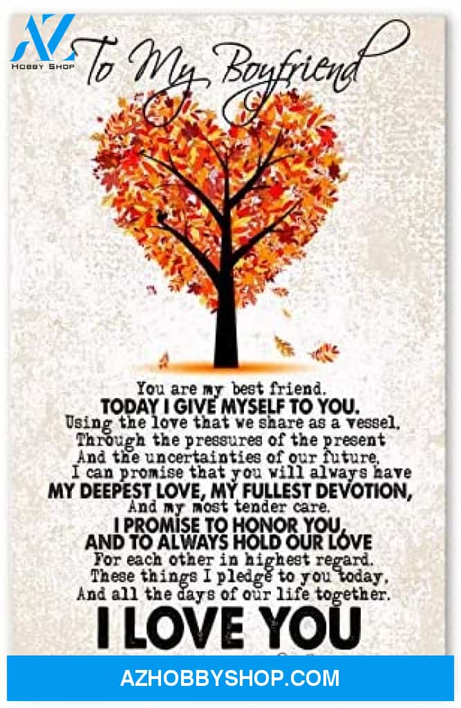 Inspirational To My Boyfriend For Husband Posters