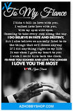 Inspirational To My Fiance Birthday Gifts For Husband Posters