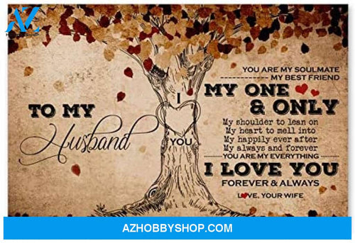 Inspirational To My Husband Awesome Husband Birthday Gifts Posters