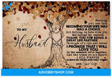 Inspirational To My Husband Birthday Gifts For Husband Posters