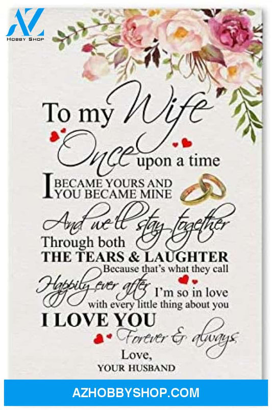 Inspirational To My Wife For Wife Posters
