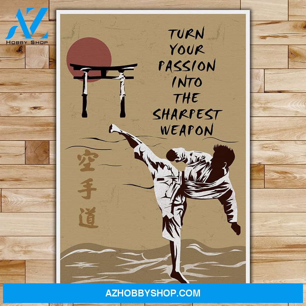 Inspirational Turn Your Karate Posters 