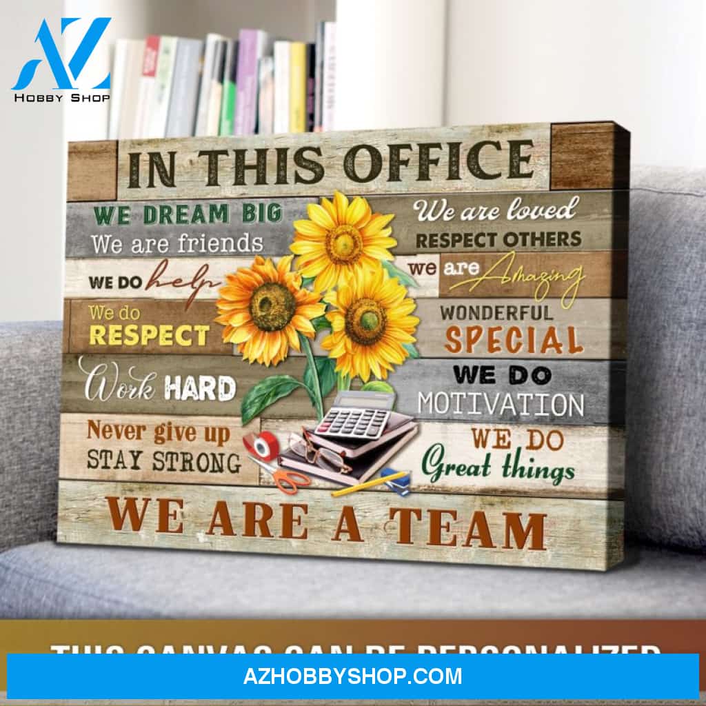 Inspirational Wall Art For Office Office Motivational Wall Art Teamwork Canvas Art