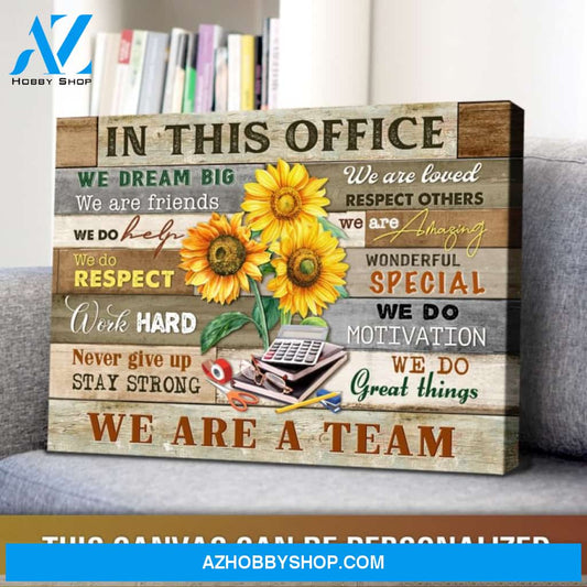 Inspirational Wall Art For Office Office Motivational Wall Art Teamwork Canvas Art