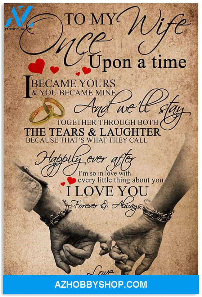 Inspirationalto My Wife Vertical Poster For Wife Posters Birthday 