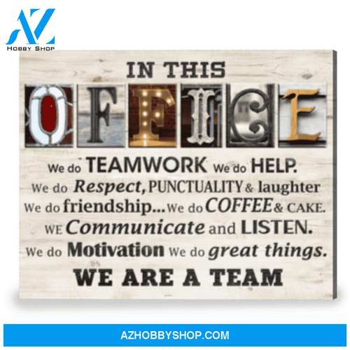 Inspiring Office Wall Art In This Office Canvas Print