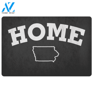 Iowa Home Doormat | Welcome Mat | House Warming Gift
