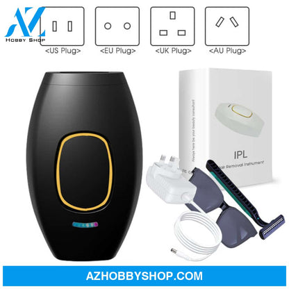 Ipl Hair Removal Handset Black / Us Plug