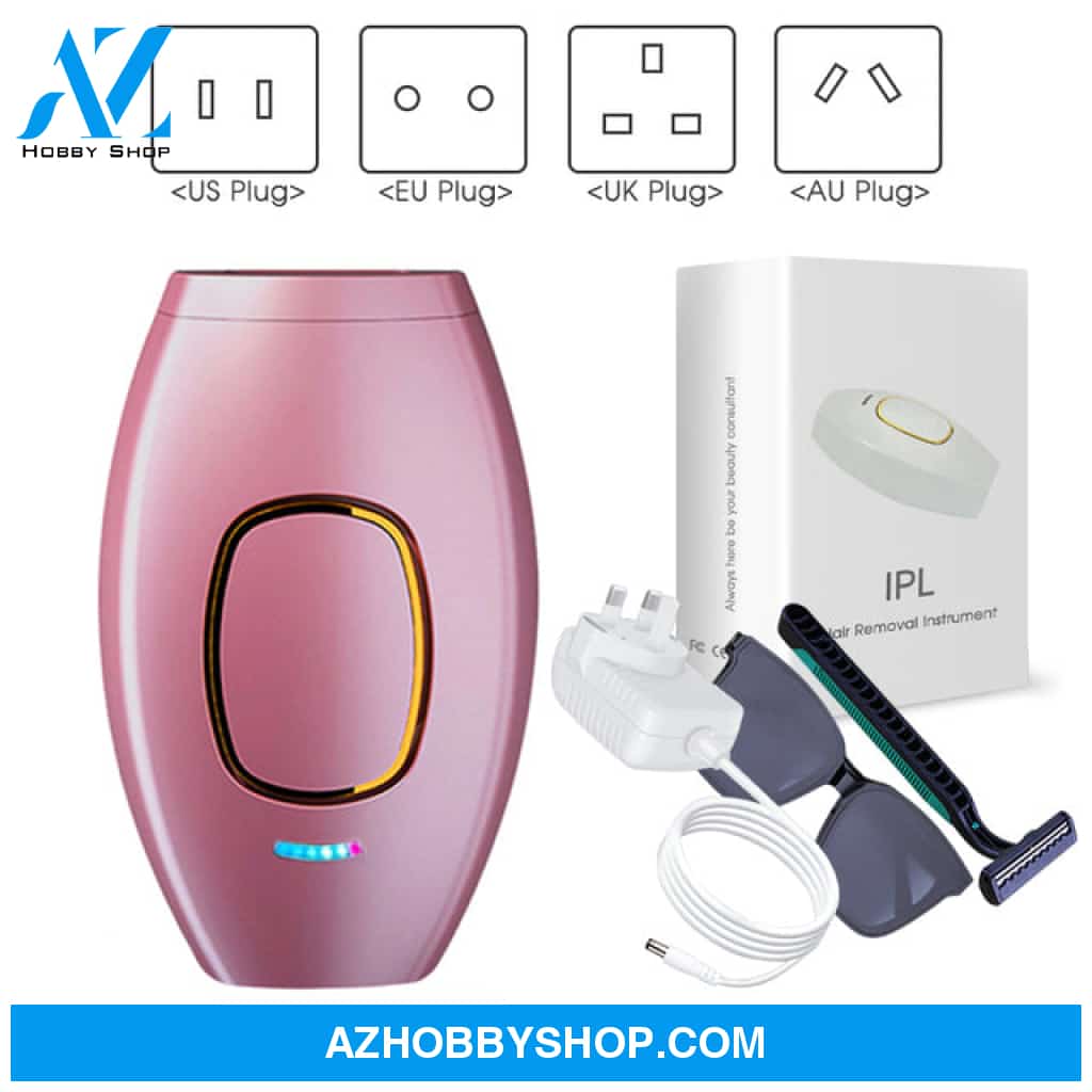 Ipl Hair Removal Handset Rose Gold / Us Plug